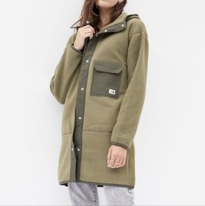 THE NORTH FACE | Cragmont Hooded Fleece Coat | Size Large